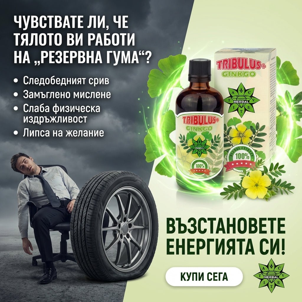 Трибулус Гинко Билоба - Tribulus Ginkgo (100 ml)