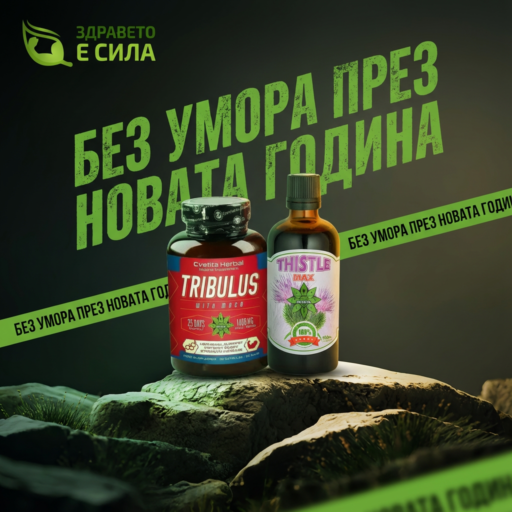 Трибулус с Мака 50 кап. + Бодил Макс 100мл.