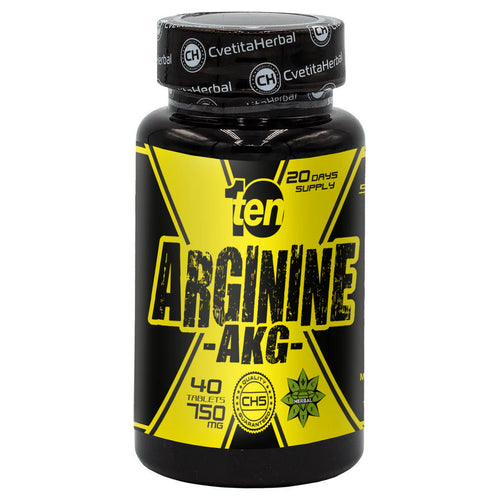 Л Аргинин - L-Arginine AKG (40 таблетки x 750mg)