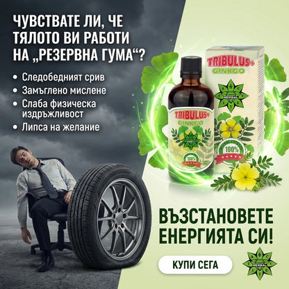 Трибулус Гинко Билоба - Tribulus Ginkgo (100 ml)
